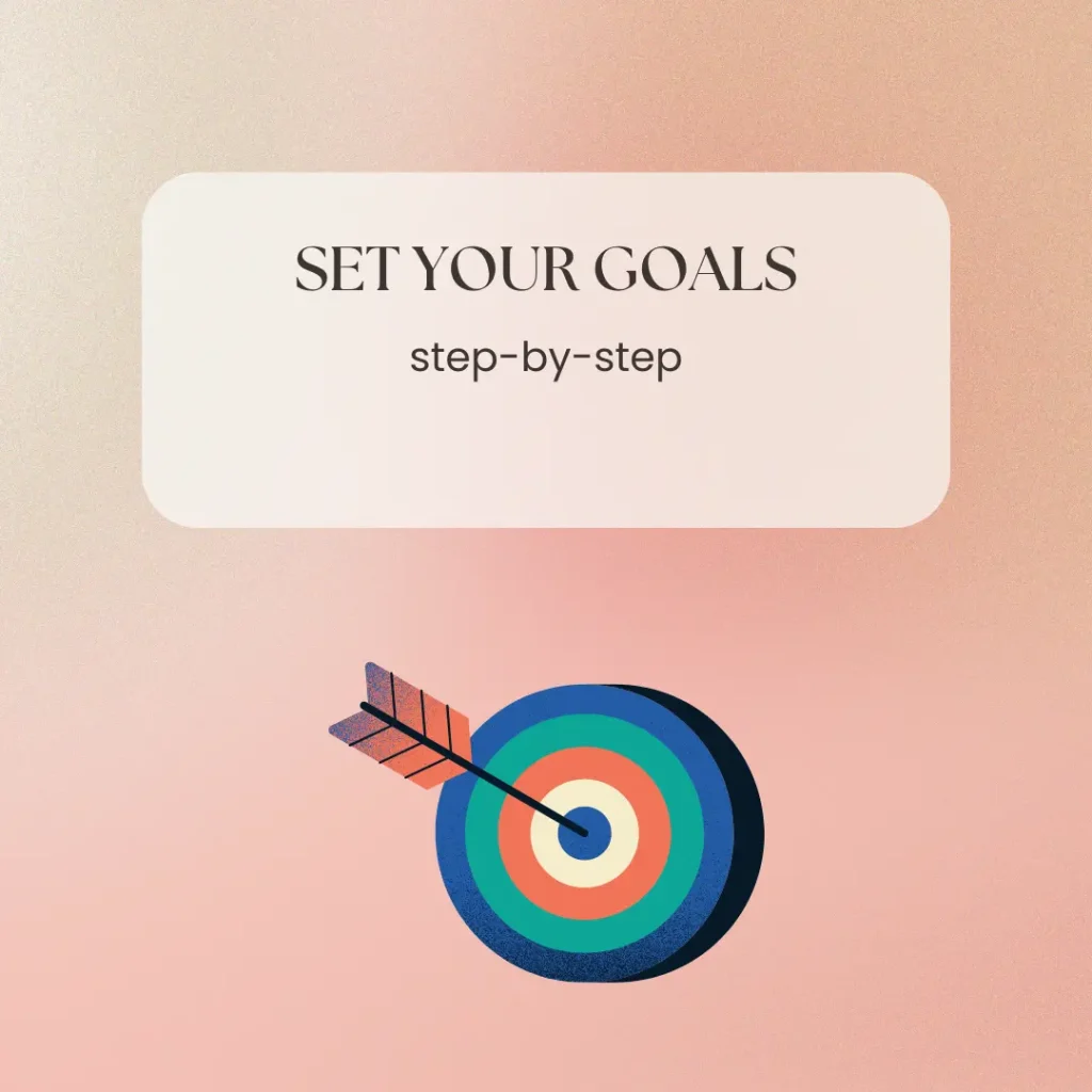 Set personal goals by OKR
