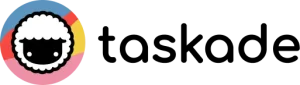 logo taskade black