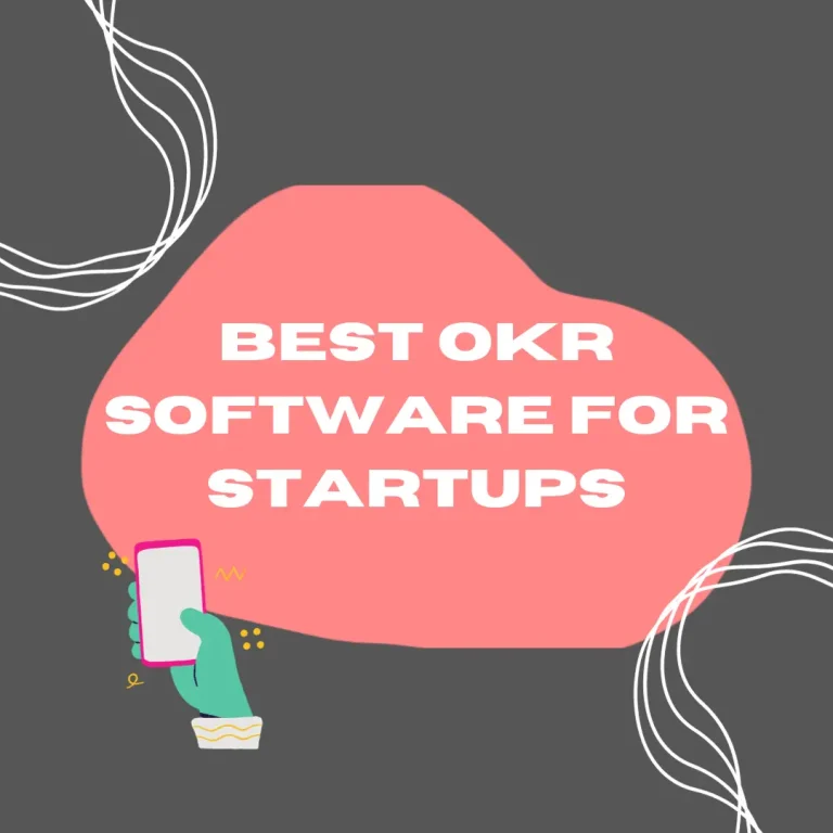 best okr software for startups title